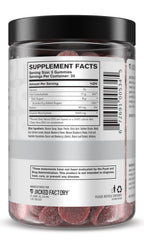 Jacked Factory Creatine Gummies 5g Daily Dose (1g per Gummy) - Creatine Gummy for Men and Women, Vegan-Friendly, Travel-Friendly, Third-Party Tested - 150 Gummies, Blue Raspberry