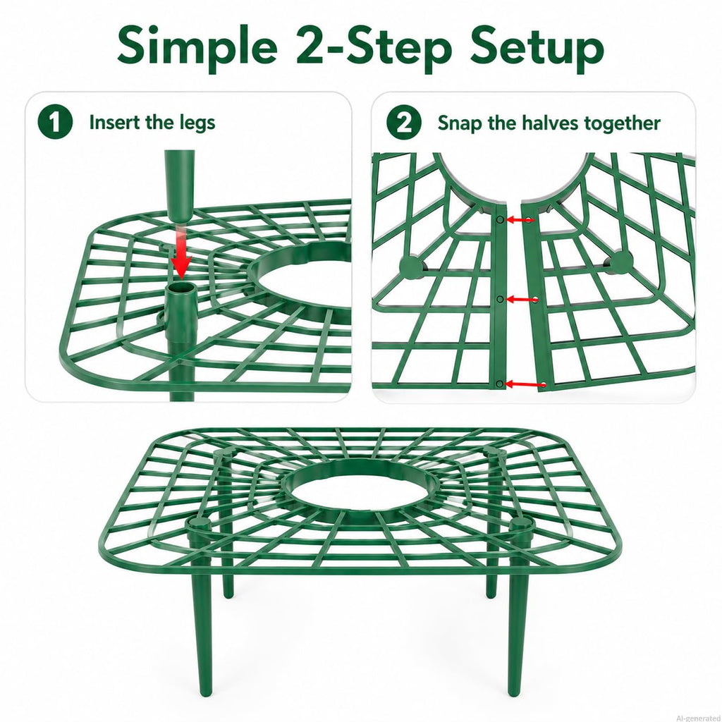 AWUREYIT 10 Pack Plastic Strawberry Plant Support Stands – Garden Wire-Style Frames for Raised Beds and Pots – Lightweight Stake Holders for Flower and Vegetable Plants – Outdoor and Indoor Gardening