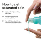 Experiment Super Saturated Ultra Hydrating Barrier Serum - 30% Glycerin, Polyglutamic Acid + Prickly Pear for Intensive Moisture, Plump + Dewy Skin, 1.35 FL OZ - Hydrating Serum for All Skin Types