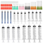 Glue Applicator Syringe with Blunt Tip Needle for Liquid, Ink, Oil, Perfume
