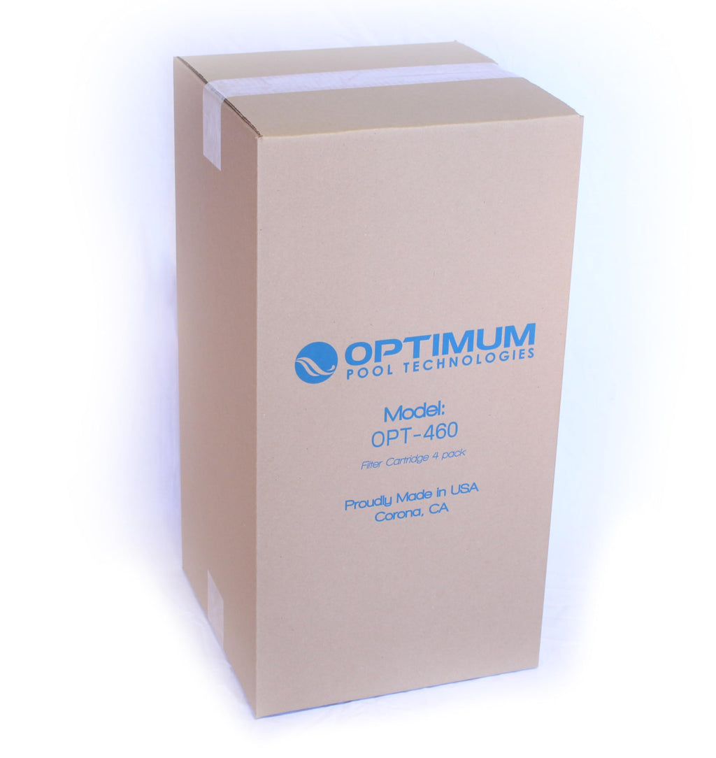Optimum Pool Technologies Pool Filter 4-Pack, Compatible Replacement for Jandy® CL460 R0554600, Unicel C-7468, Filbur FC-0810, & Pleatco PJAN115 Filter Cartridges