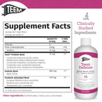 Teem Defense Liquid Probiotic with Elderberry, Whole Biotic Tonic for Digestion & Immunity, Prebiotic Probiotic & Postbiotic Supplement for Kids and Adults, 30 Day Supply – 16.3 Fl.Oz