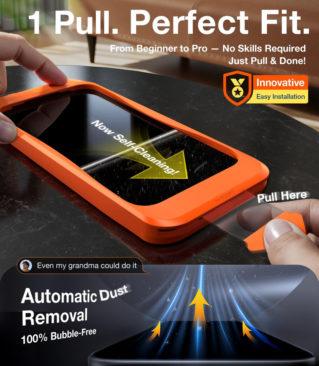 UltraGlass TOP 9H+ Armor for iPhone 18 Pro Max Privacy Screen Protector