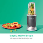 nutribullet Personal Blender, 600W, 24oz Cup, 18 oz Cup, NBR-0601WM