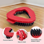 Mop Head Replacement Compatiable with Ocedar EasyWring 1-Tank System,Mircofiber Mop Heads Refill and Scrub Brush for O Cedar Easywring Spin Mop, 6 Pack Mop Refills & 2 Scrubber Head to Floor Cleaning