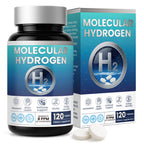 Hydrogen Water Tablets H2 Promote Metabolism Function Cellular Molecular Tablets with Magnesium Supplement for Brain Health Cognition Energy Boost Antioxidant