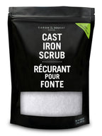 CARON & DOUCET - Cast Iron Cleaning & Restoring Scrub | 100% Natural | Best for Removing Rust Without Scratching & Care Before Cleaning, Washing & Seasoning (2 Pound)