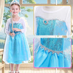 iTVTi Little Girls Blue Princess Dress up with Cape, 2-3 Years (Tag 100)