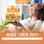 Gifts for Women Gift Basket for Women - 10 Pc Almond Milk & Honey Beauty & Personal Care Set - Home Bath Pampering Package for Relaxing - Spa Self Care Kit - Birthday, Mom, Anniversary Gift