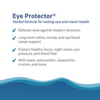 PURE SYNERGY Eye Protector | 100% Natural, Vegan Eye Health Supplement | with Organic Astaxanthin, Lutein, & Zeaxanthin | for Healthy Vision (60 Capsules)