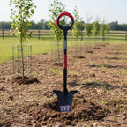 Root Slayer RS220 Heavy Duty Garden Shovel, Serrated Blade, Black