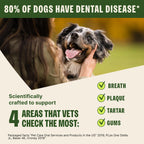 Wellness WHIMZEES Value Pack Natural Dog Dental Treat, Chews, Freshens Breath, Medium Size, 46.6 oz Box, 44 Count