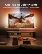 Govee TV Backlight 3 Pro with HDR Triple Camera, 16.4ft 5-in-1 RGBWWIC LED Strip Lights That Change with 75-85 Inch TVs, 75LEDs/m, Supports AI Filter, Smart App and Voice Control, DreamView Sync