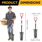 HANTOP Drain Spade Sharpshooter Shovel, 44 inches