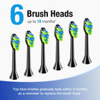 7AM2M Sonic Electric Toothbrush for Adults,Type-C Charging Run for 120 Days
