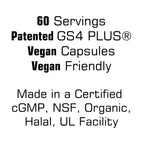 PROCCOR GLYCODRIN - GDA with Berberine, Cinnamon, Banaba, Bittermelon, Panax Ginseng, GS4 Plus and More; 120 V Capsules (60 Servings), Gelatin-Free