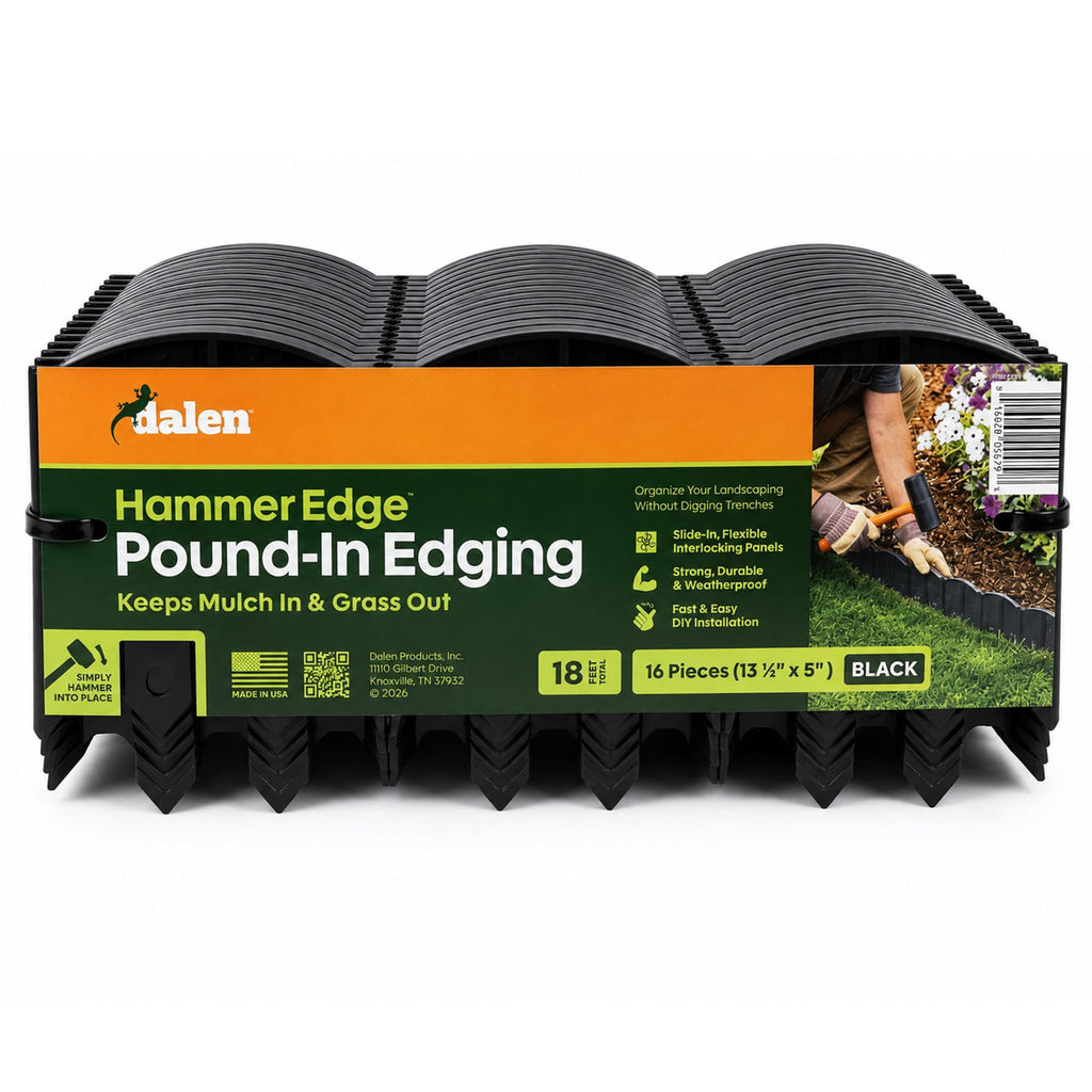 Dalen HammerEdge Pound in Edging - 1 Pack, Black