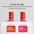 HumanN Cholesterol & Metabolic Health Daily Bundle, Cholesterol & Metabolic Balance Supplements, 120 Count