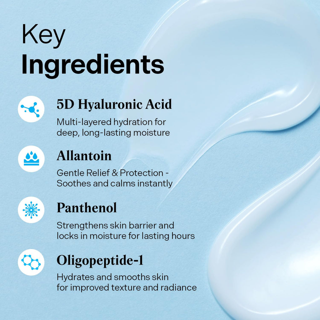 Torriden DIVE IN Cream 80ml (2.71 fl. oz.) | Facial Moisturizer for Sensitive, Oily Skin | Lightweight and Moistrul Creamy Texture | Hyaluronic Acid Cream, Allantoin