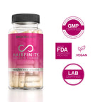 Hairfinity Hair Vitamins - Scientifically Formulated with Biotin, Amino Acids, and a Vitamin Supplement That Helps Support Hair Growth - Vegan - 120 Veggie Capsules (2 Month Supply)