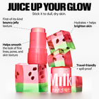 Milk Makeup Watermelon Jelly Glow Hydrating Serum – Brightens, Hydrates + Minimizes the Look of Pores + Fine Lines w/Vegan Peptides – Travel-Friendly, Non-Comedogenic Formula – 0.46 oz