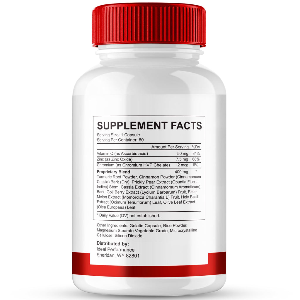 PureGlyco Capsules, Official Pure Glyco Blood Support Supplement Pills - Maximum Strength, All Natural Healthy Circulation & Stable Levels, Advanced PureGlyco Health Support Reviews (60 Capsules)