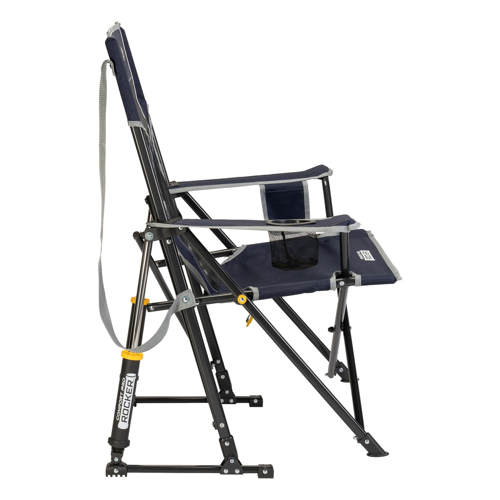 GCI Outdoor Comfort Pro Rocker Camping Chair - Indigo Blue