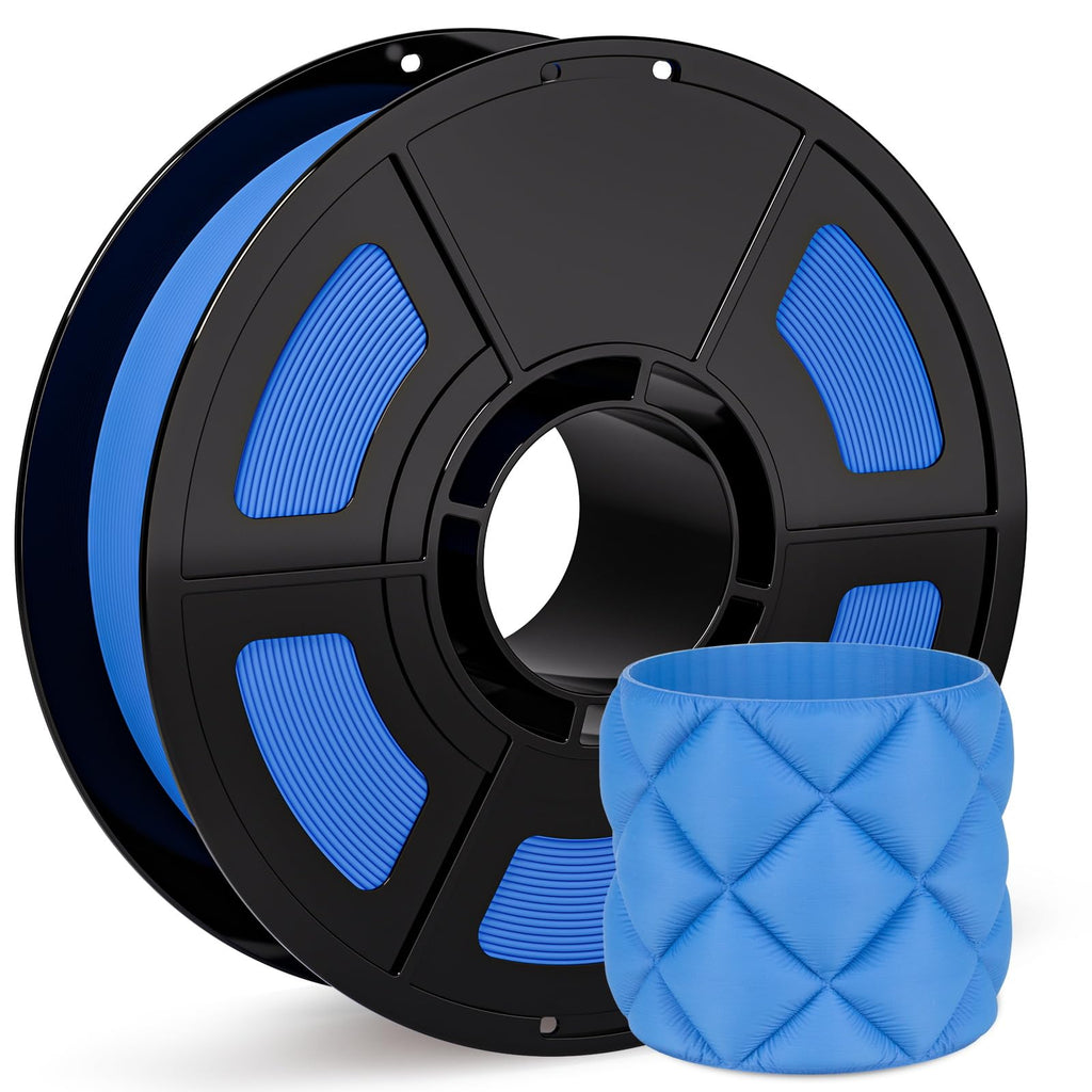 iSANMATE Matte PLA Filament 1.75mm Marine Blue PLA 30-300mm/s 3D Printer Filament 1kg (2.2lbs) for Bambu Lab 3D Printers,AMS,AMSLite