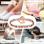 Copper Anklet for Women Magnetic Copper Anklet & Lymphatic Drainage Ring