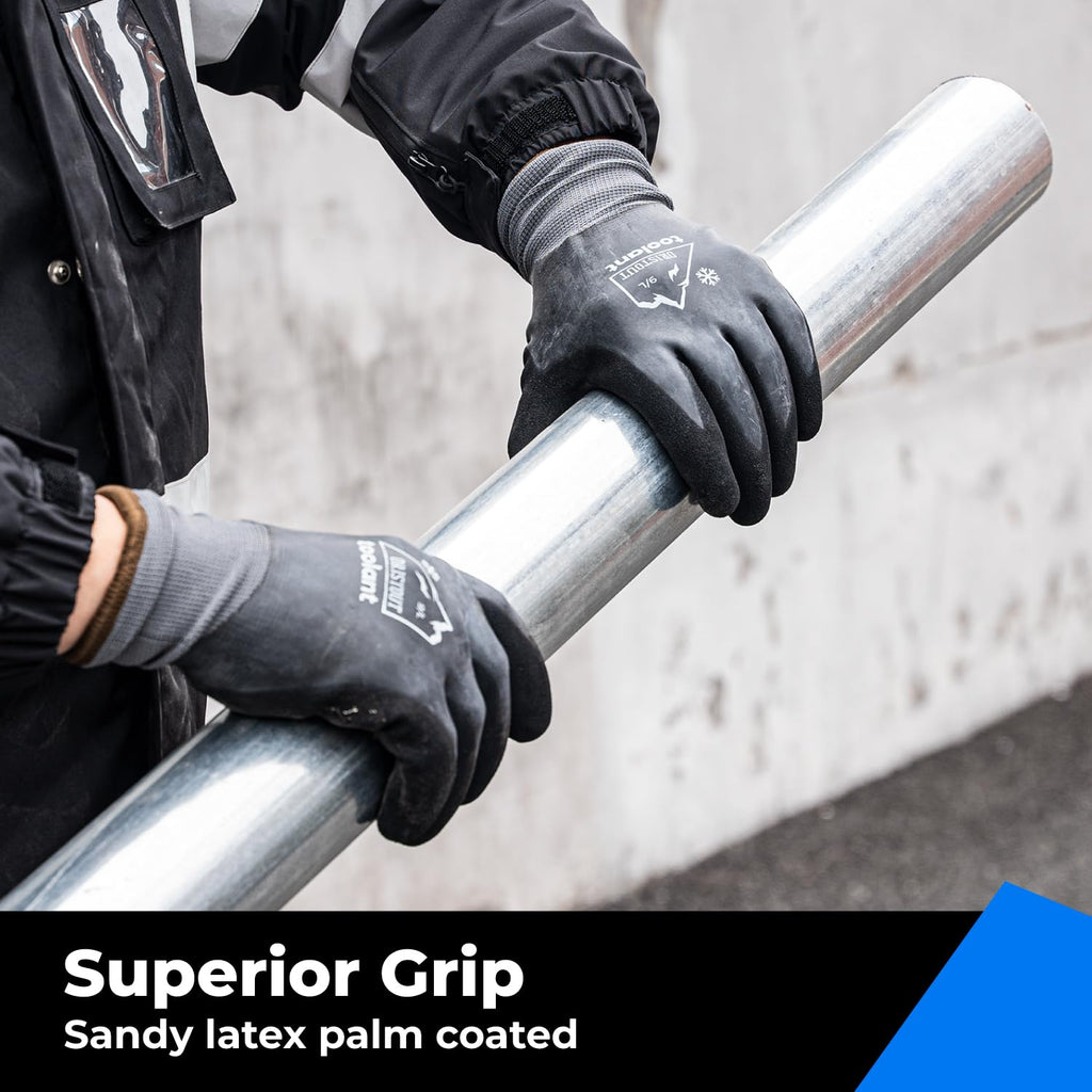 OriStout Waterproof Winter Work Gloves for Men and Women, Touchscreen, Freezer Gloves, Thermal Insulated, for Cold Weather