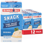 Bumble Bee Snack On The Run! Original Tuna Salad Kit (Pack of 12)