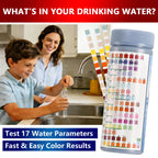 18-in-1 Drinking Water Test Strips, 125 Count – Home Water Quality Testing Kit for Tap & Well Water, Fast & Easy Results