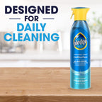 Pledge pH-Balanced Multisurface Spray, Gently Clean 101 Surfaces, Remove Dust and Messes, No Residue - Rainshower Scent, 9.7oz, Pack of 6