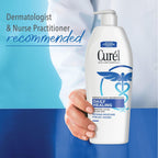 Curel Daily Healing Body Lotion for Dry Skin, Dermatologist Recommended Hydrating Body Lotion with Advanced Ceramides Complex 1 Oz, Pack of 30
