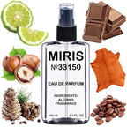 MIRIS No. 33150, Inspired by Uomo, Long-Lasting Eau de Parfum for Men, Spray 3.4 Fl Oz / 100 ml