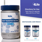 4Life - Transfer Factor Classic - Immune Support Supplement with Colostrum Peptides Supports Immune Health Balance Daily Wellness - 90 Veggie Capsules