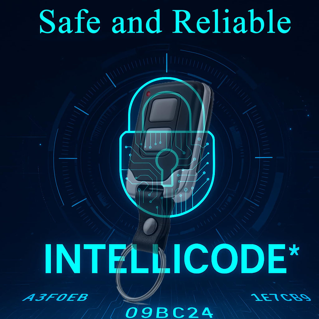 3 Replacement for Genie & Overhead Door Garage Door Opener Remote G3T-R G3T-BX G3T-A,only Compatible with All Intellicode Genie Overhead Garage Openers from 1995