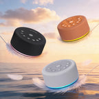 Sleep Sound Machine White Noise Machine with 30 Non Looping Sounds 12 Night light Colors with 5 Timers 36 Adjustable Volume Memory Function Brown Noise Machine for Baby kid Adult & Home Nursery Travel
