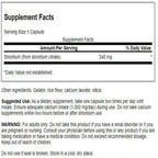 Swanson Strontium Citrate 340 mg 60 Caps (2 Pack)