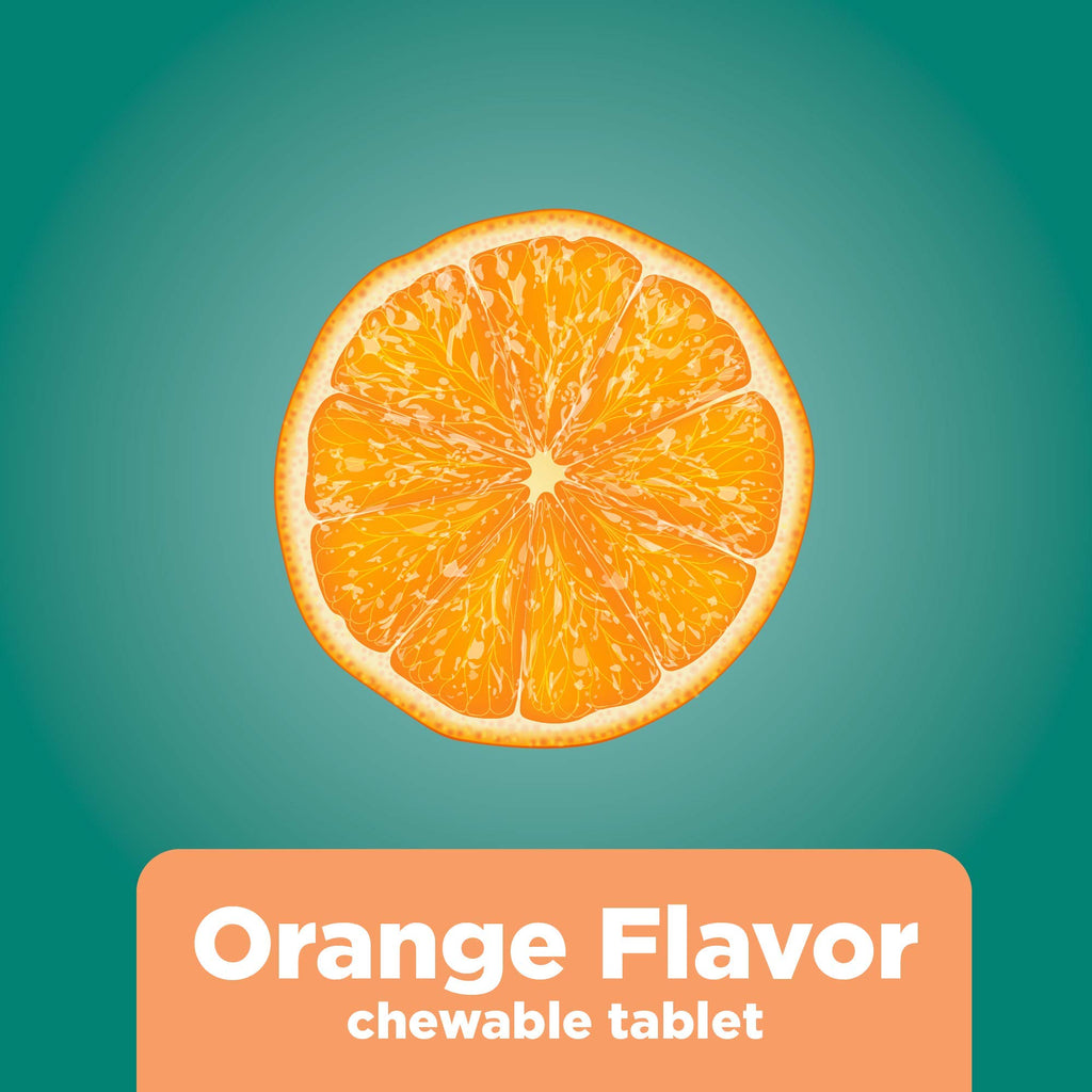 Amazon Basic Care Low Dose Aspirin 81 mg Chewable Tablets, Pain Reliever for Minor Aches, Orange Flavor, 36 Count
