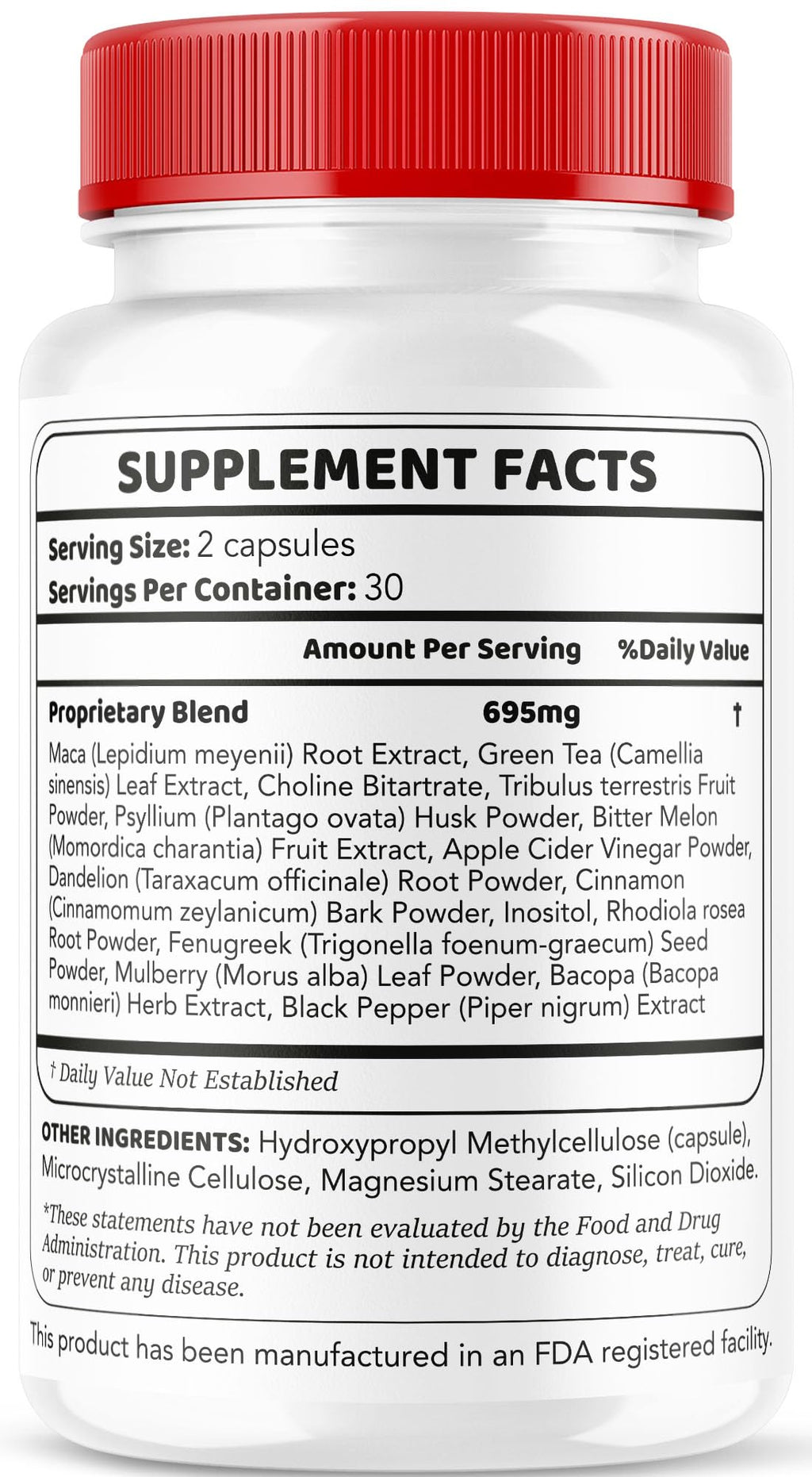 GlucoGuard Capsules - Official GlucoGuard Advanced Blood Support Formula, Natural GlucoGuard Pills Maximum Strength, GlucoGuard Health & Wellness Vitamin Supplement, 30 Capsules for 1 Month
