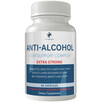 nutra4health Anti Alcohol Craving Supplement, Anti-Alcohol Complex, Anti Drink Support, 60 Capsules to Help Reduce Cravings