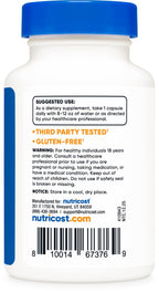 Nutricost Benfotiamine 300mg, 90 Capsules, Fat Soluble Vitamin B1, GMO-Free