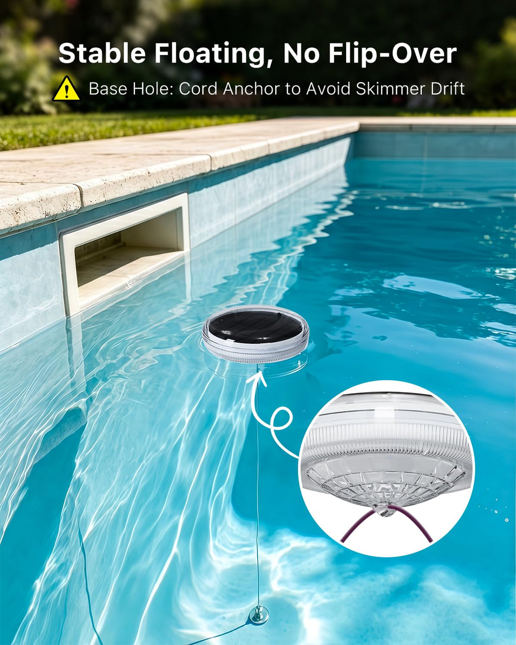 4 Pack Solar Floating RGB Pool Lights with Remote Waterproof for Underwater Vibrant Patterns Lighting, Auto-on Disco Glow in Pool for Party, Works in Outside In-ground Pools, Hot Tubs, Garden Ponds