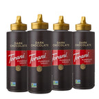Torani Puremade Dark Chocolate Dessert & Drink Sauce, 16.5 fl oz, 4 Pack