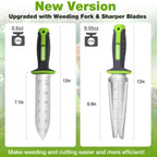 WORKPRO Hori Hori Garden Knife, Garden Tools with Oxford Sheath