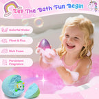 Bofuoos Unicorn Bath Bombs with Surprise Toys Inside, Girls Birthday Gifts