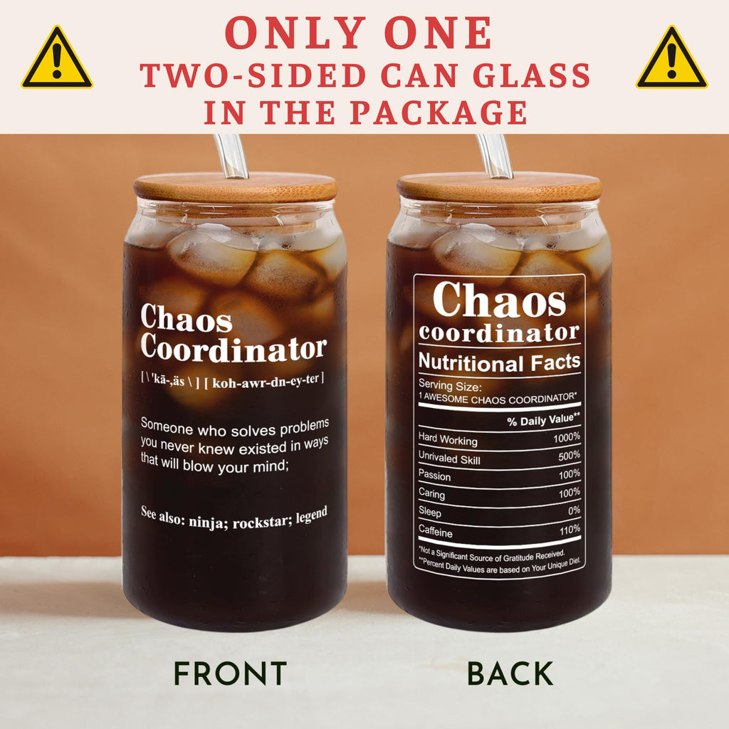 Chaos Coordinator Gifts - Boss Day Gifts for Women Boss Coworker Manager