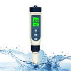 All-New 2026 Pool Salt Tester & pH Meter | Digital 5-in-1 Salinity, pH, Temperature, EC & TDS Meter for Pools, Hot Tubs, Aquariums, Hydroponics, and Drinking Water – High Accuracy & Easy Calibration
