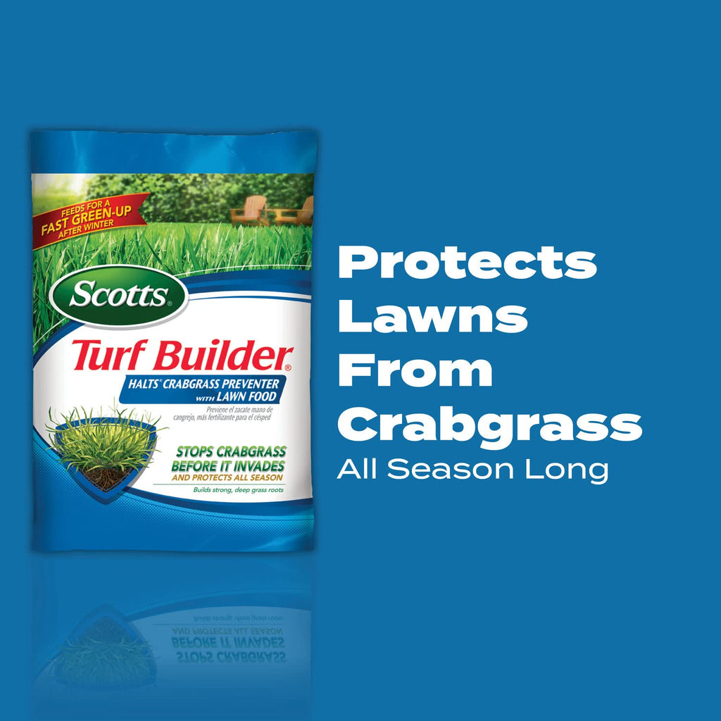 Scotts 31115, 000-Sq Ft Turf Builder Halts Crabgrass Preventer with Lawn Food, 15,000-S, M, B000OWC0KW